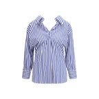 Striped open shirt