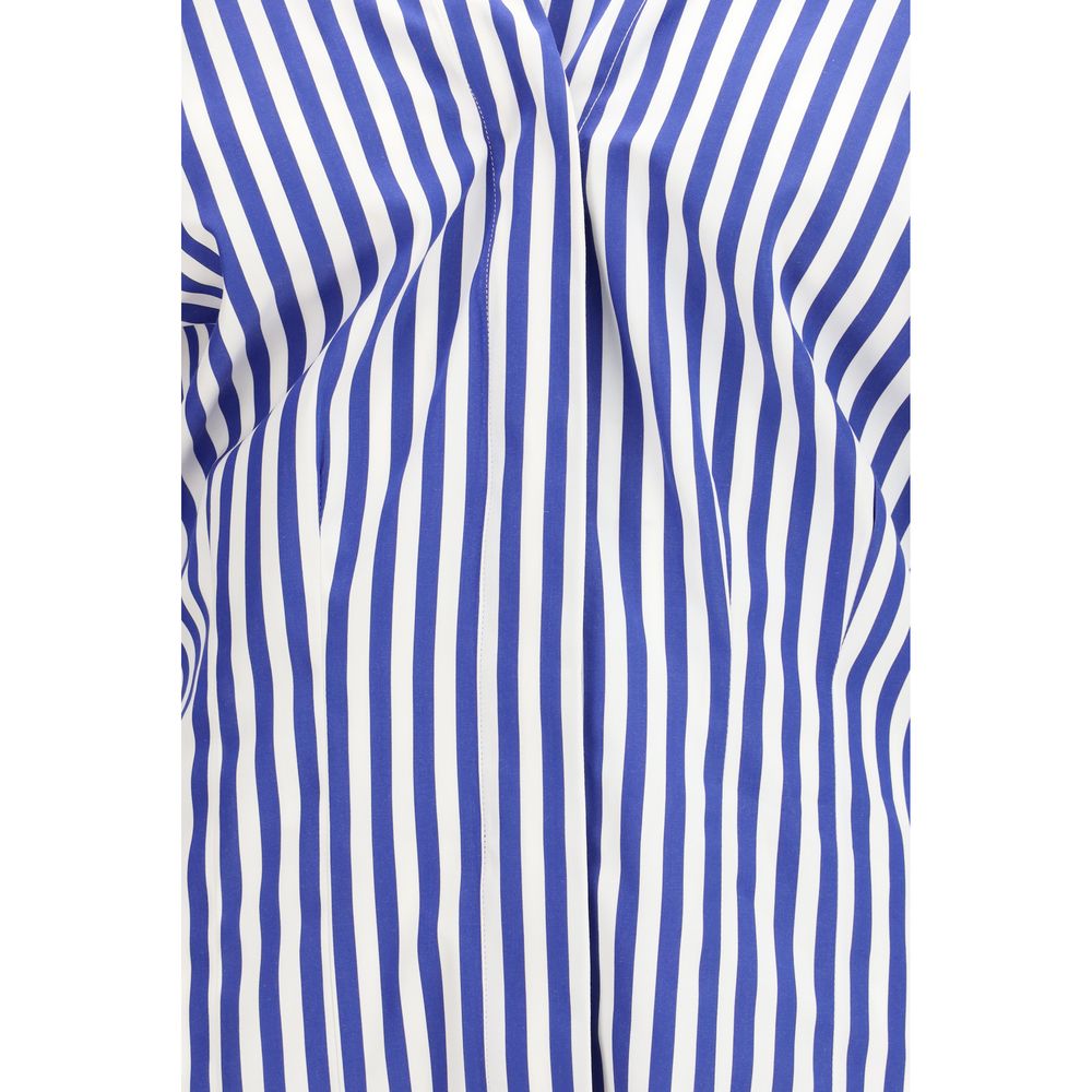 Striped open shirt