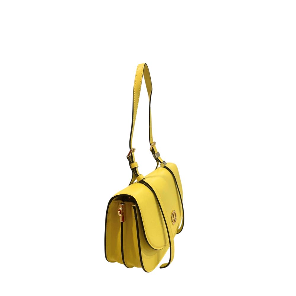 Yellow shoulder bag