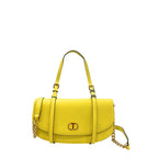 Yellow shoulder bag