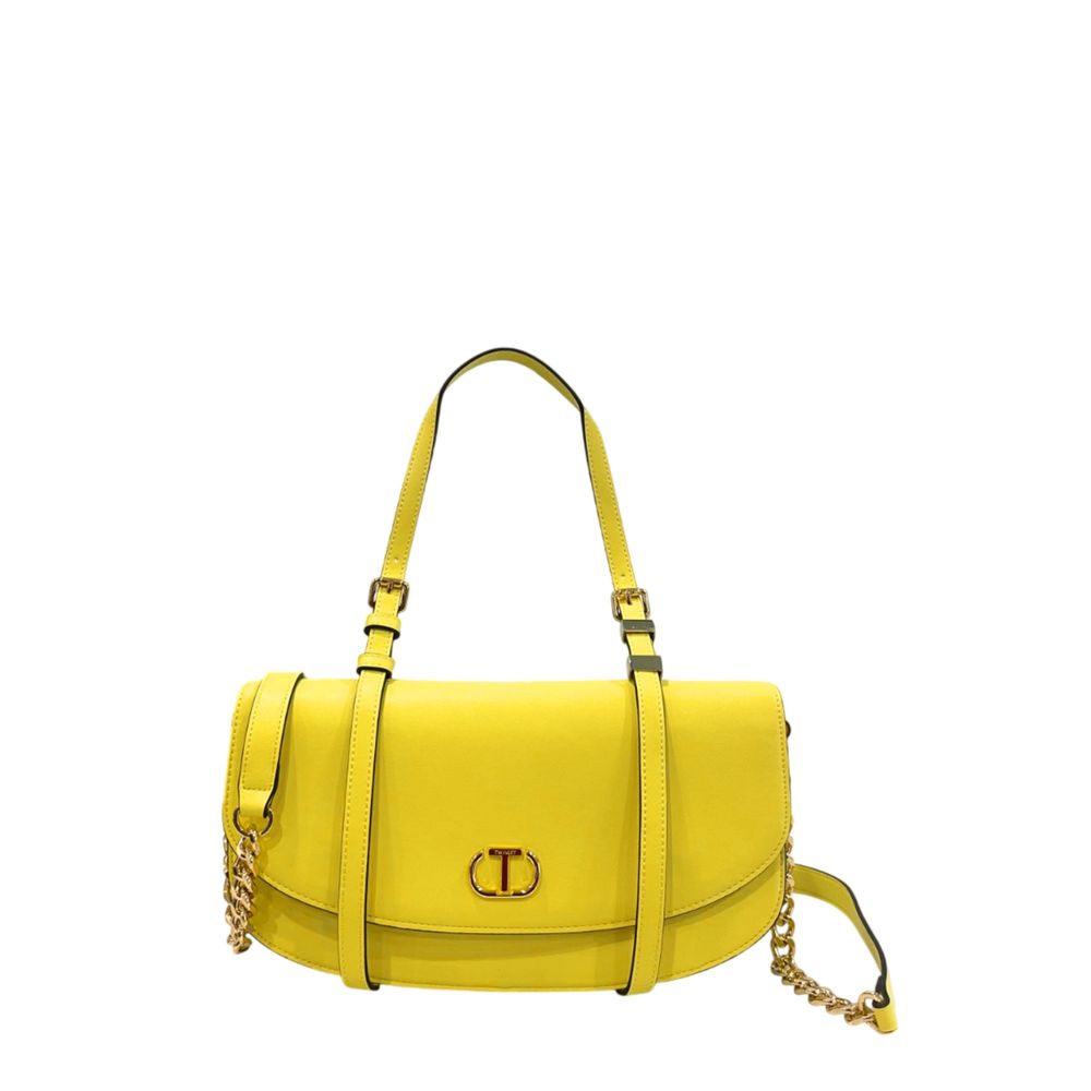 Yellow shoulder bag