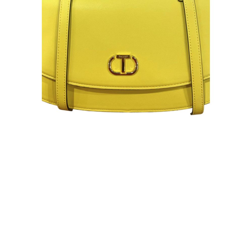 Yellow shoulder bag