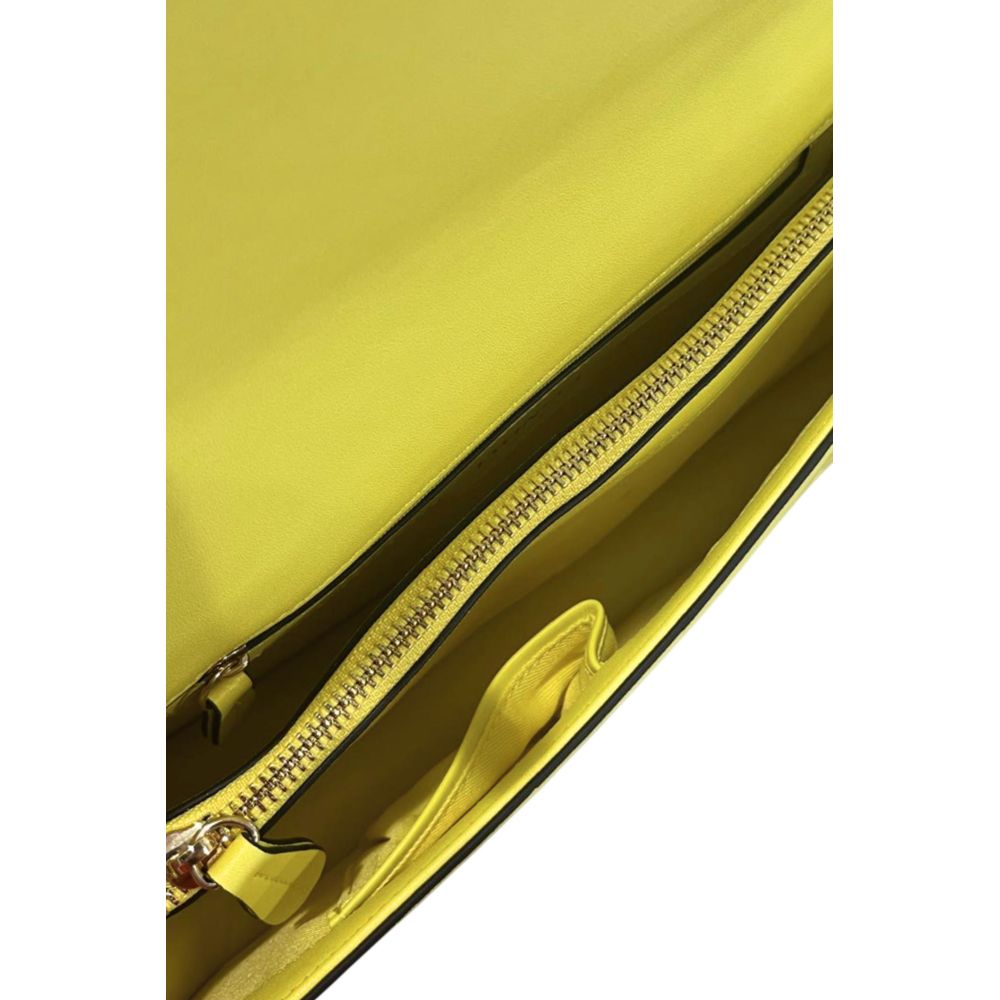 Yellow shoulder bag