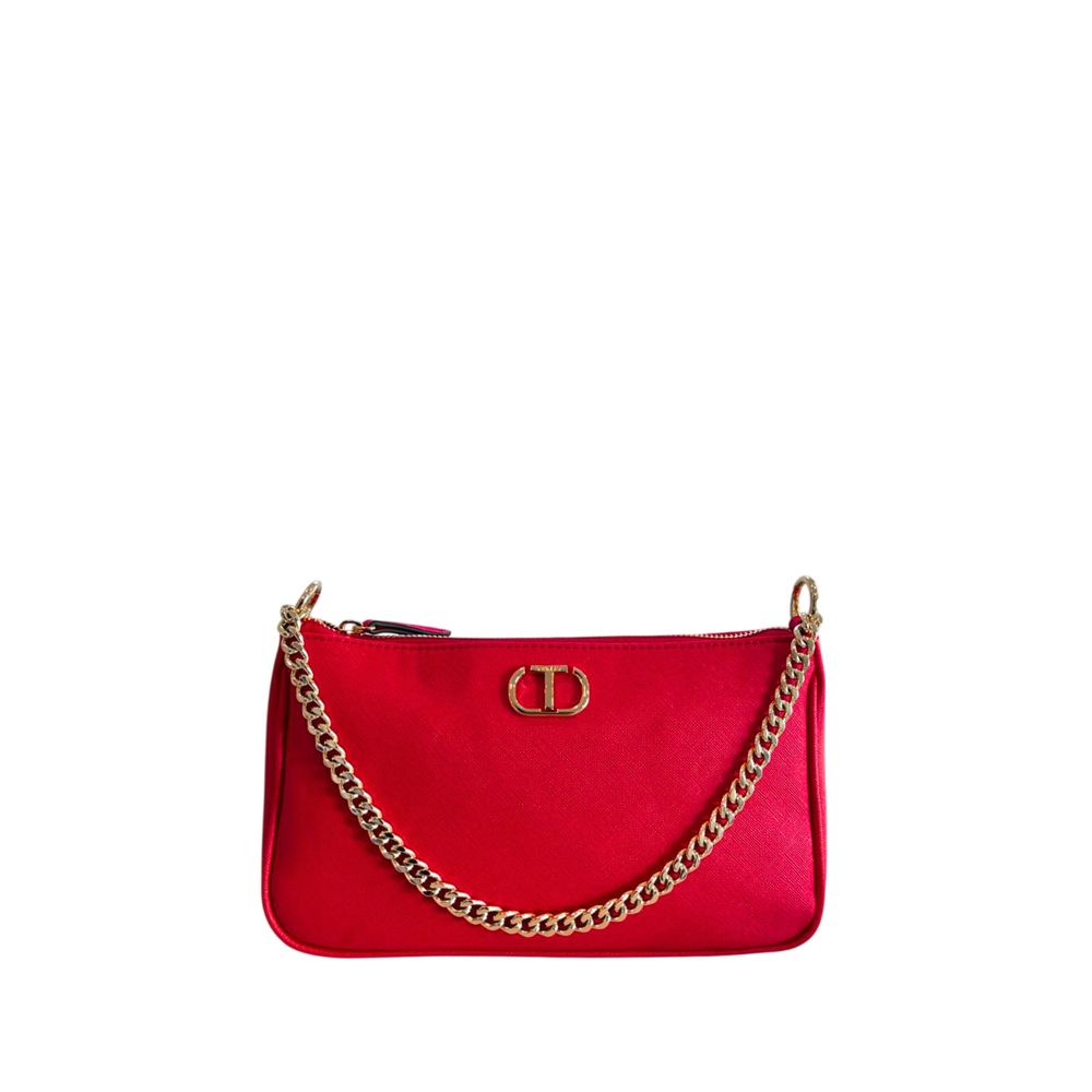 Red crossbody bag