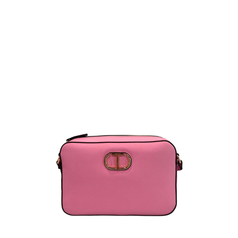 Pink crossbody bag