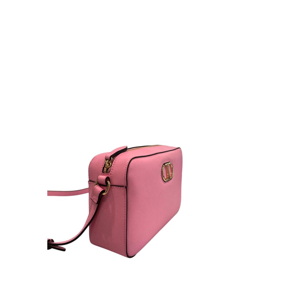 Pink crossbody bag