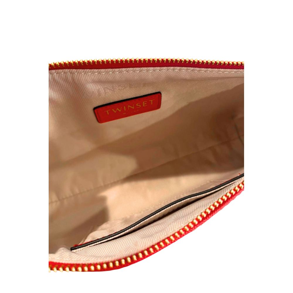 Red crossbody bag