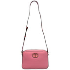 Pink crossbody bag