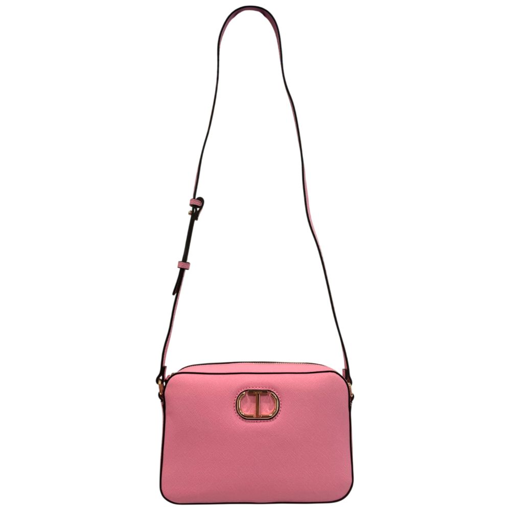 Pink crossbody bag