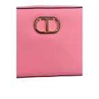 Pink crossbody bag