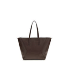 Leather tote bag