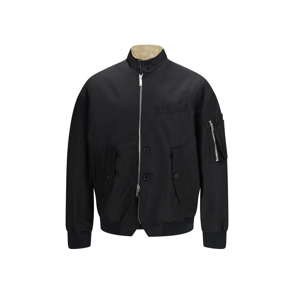 High-neck bomber jacket