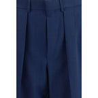 Pleated trousers