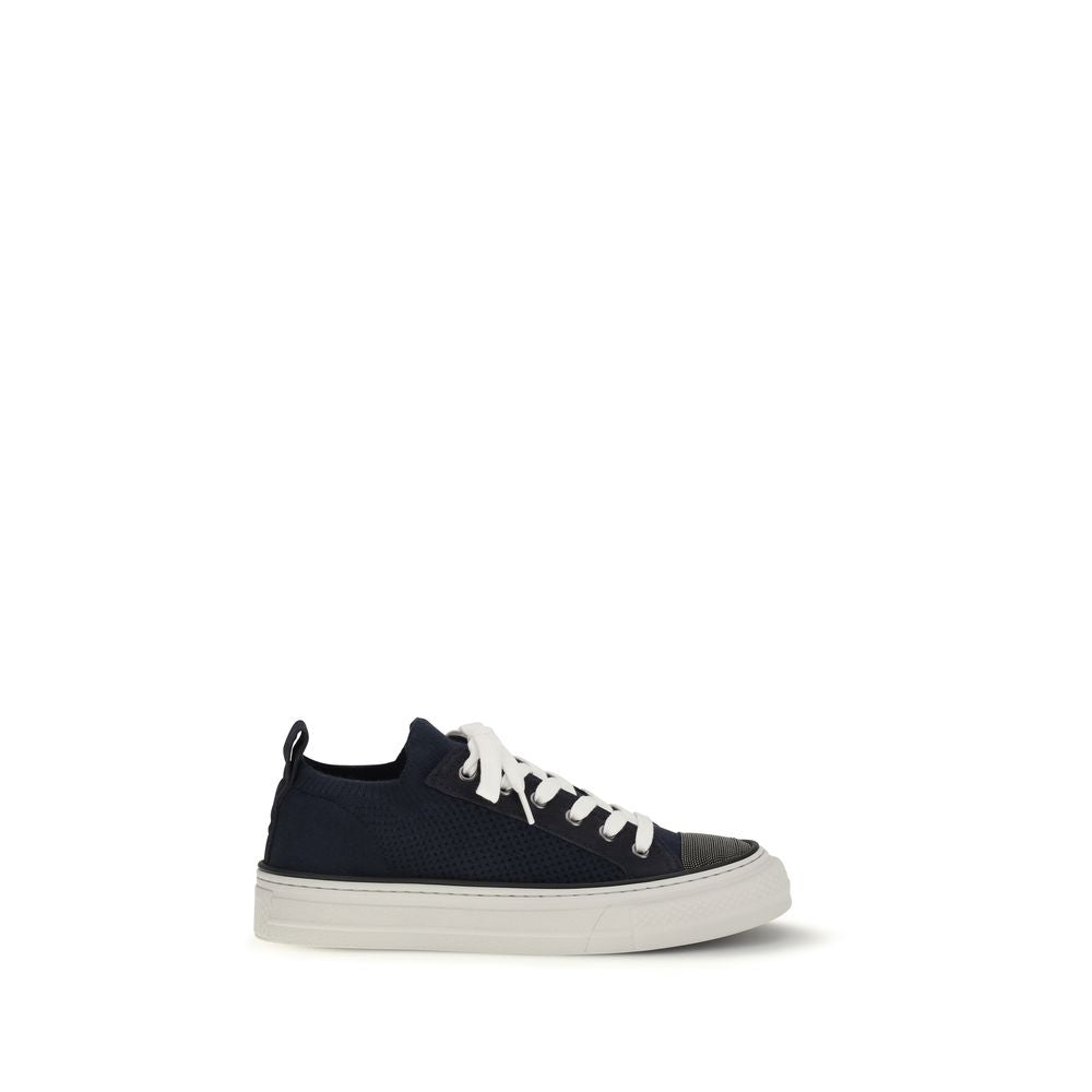 Sneakers in camoscio