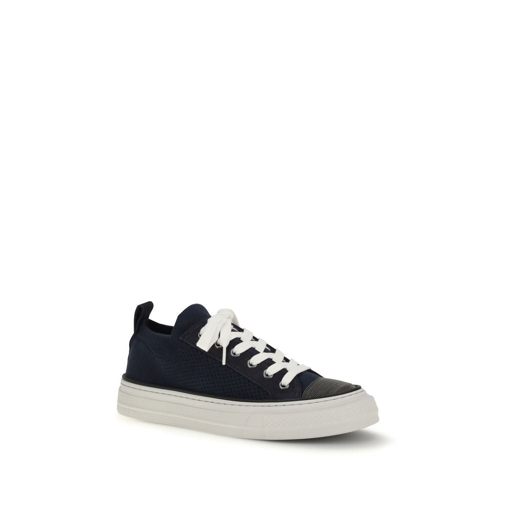 Sneakers in camoscio