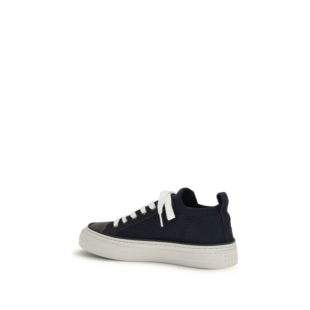 Sneakers in camoscio