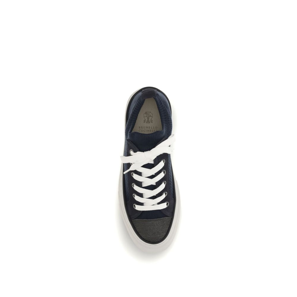 Sneakers in camoscio