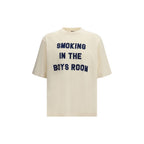 T-shirt beige in cotone