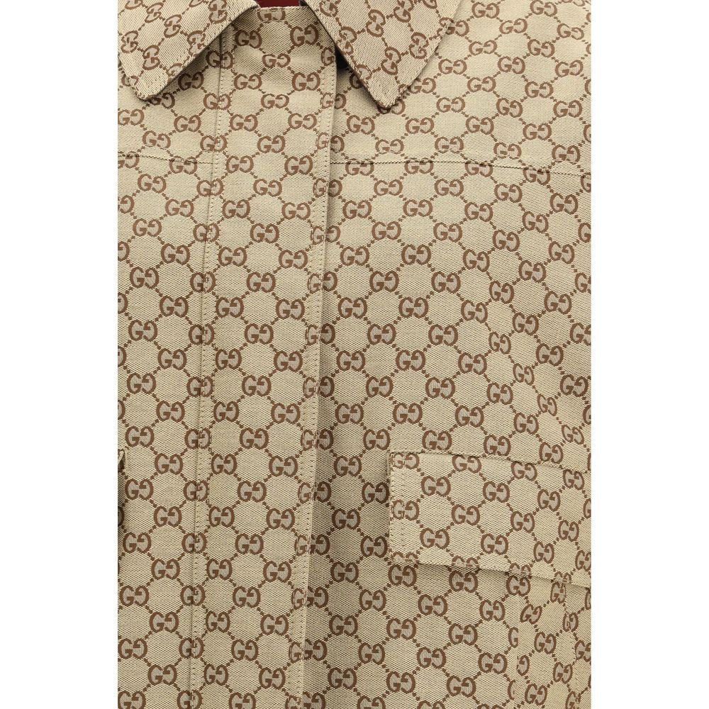Bomber beige in cotone