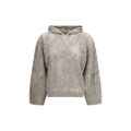 Linen beige hoodie