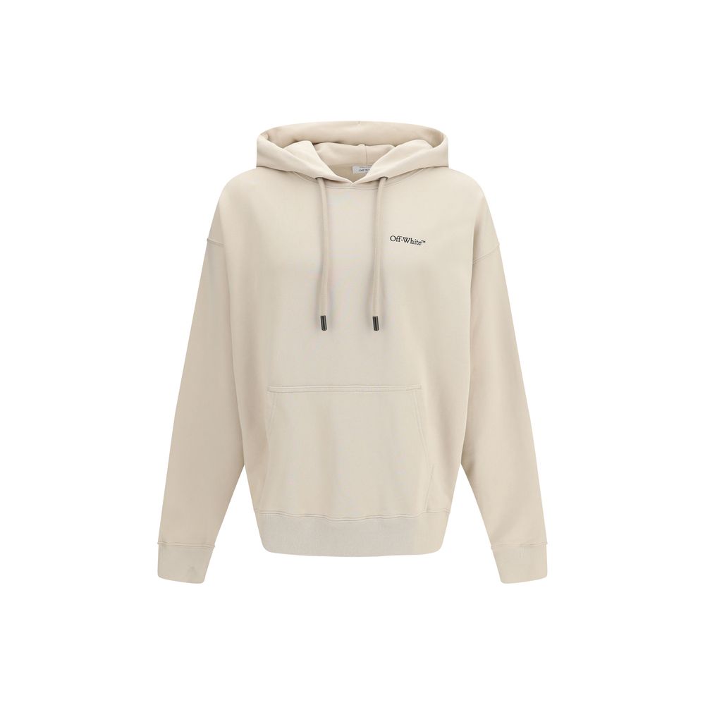 Beige cotton sweatshirt