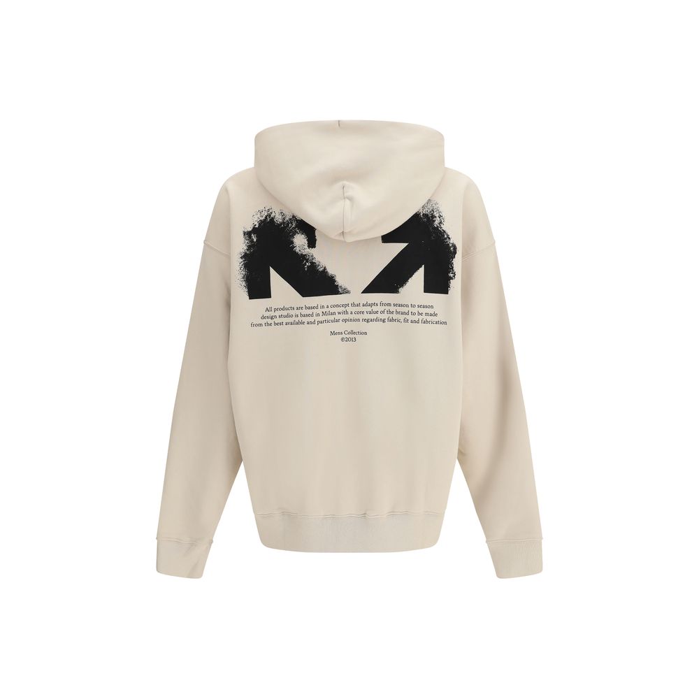 Beige cotton sweatshirt