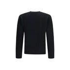 Maglione nero in lana