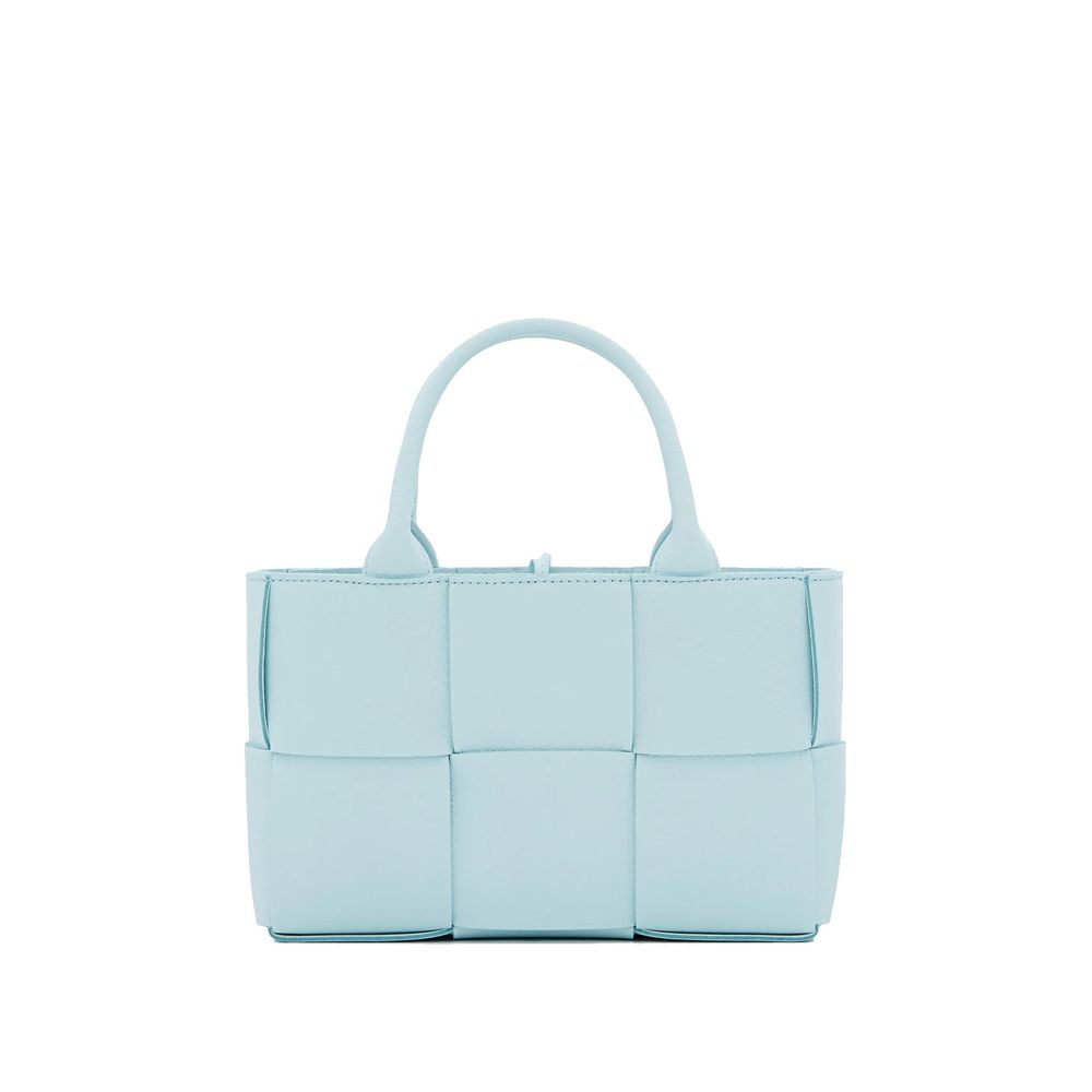 Leather tote bag
