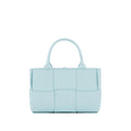 Leather tote bag