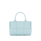 Leather tote bag