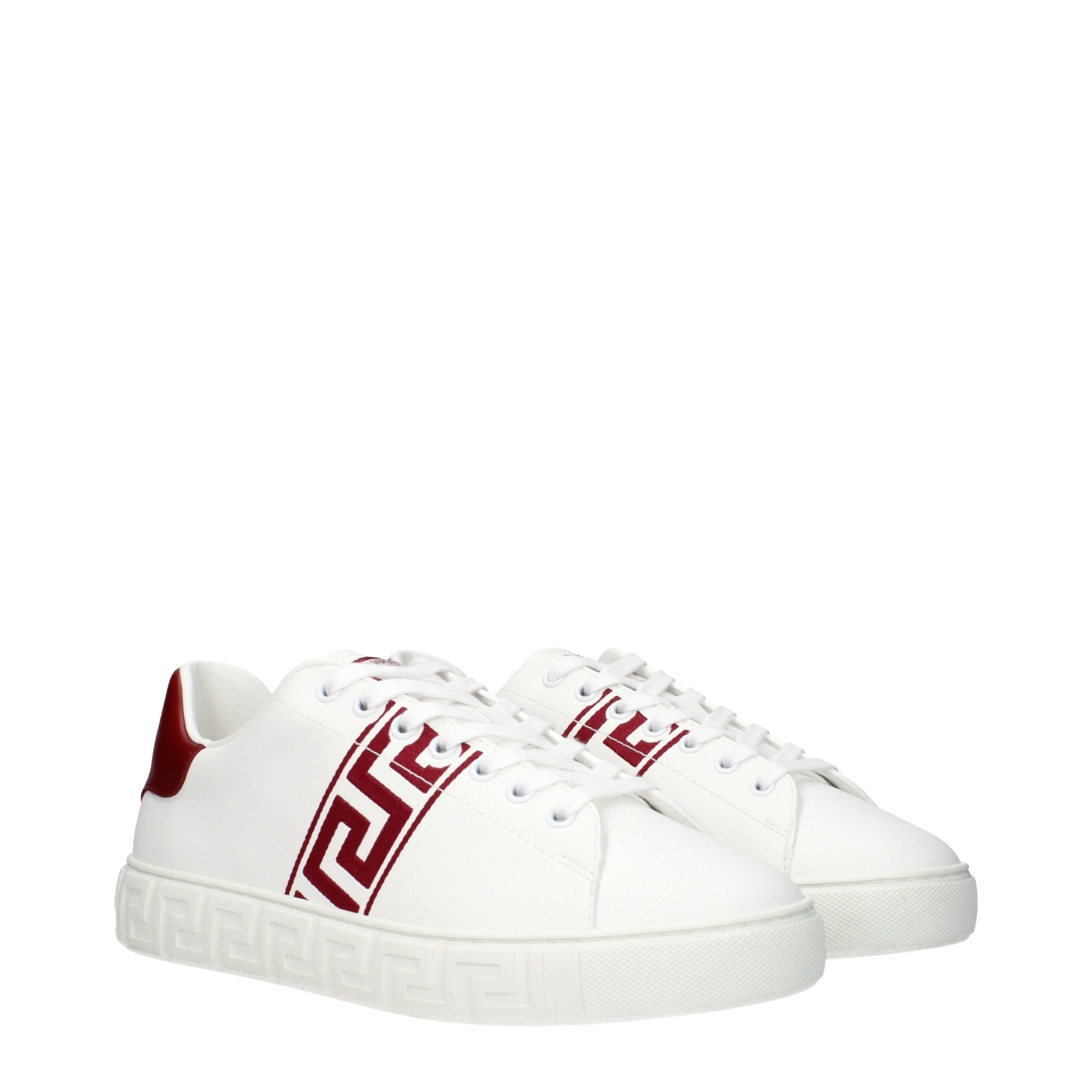 Low-top leather sneakers