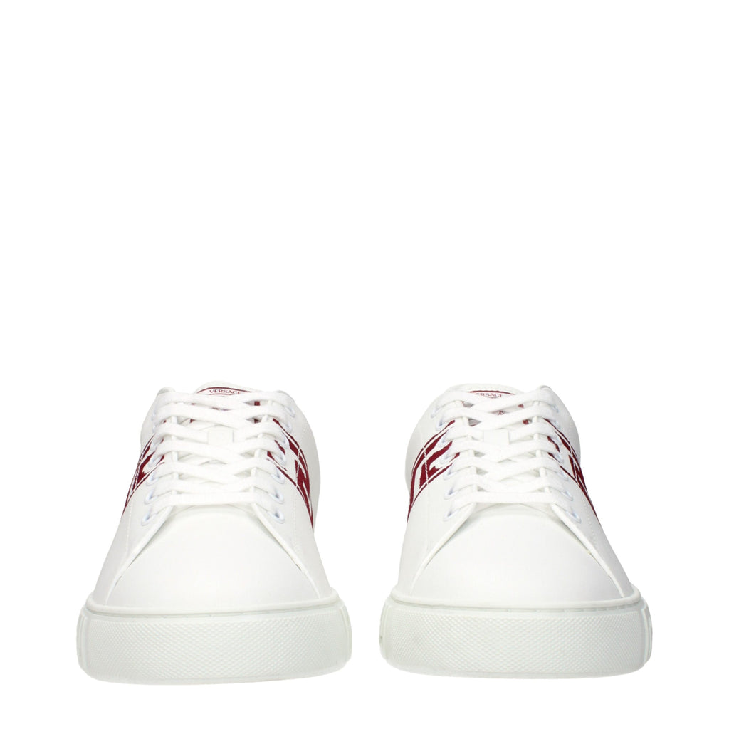 Low-top leather sneakers