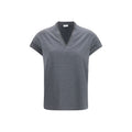 Maglietta in cotone grigio