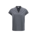 Maglietta in cotone grigio