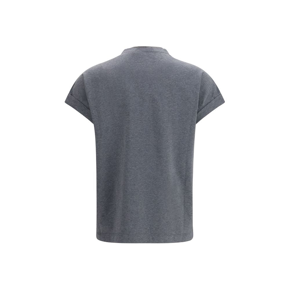 Maglietta in cotone grigio