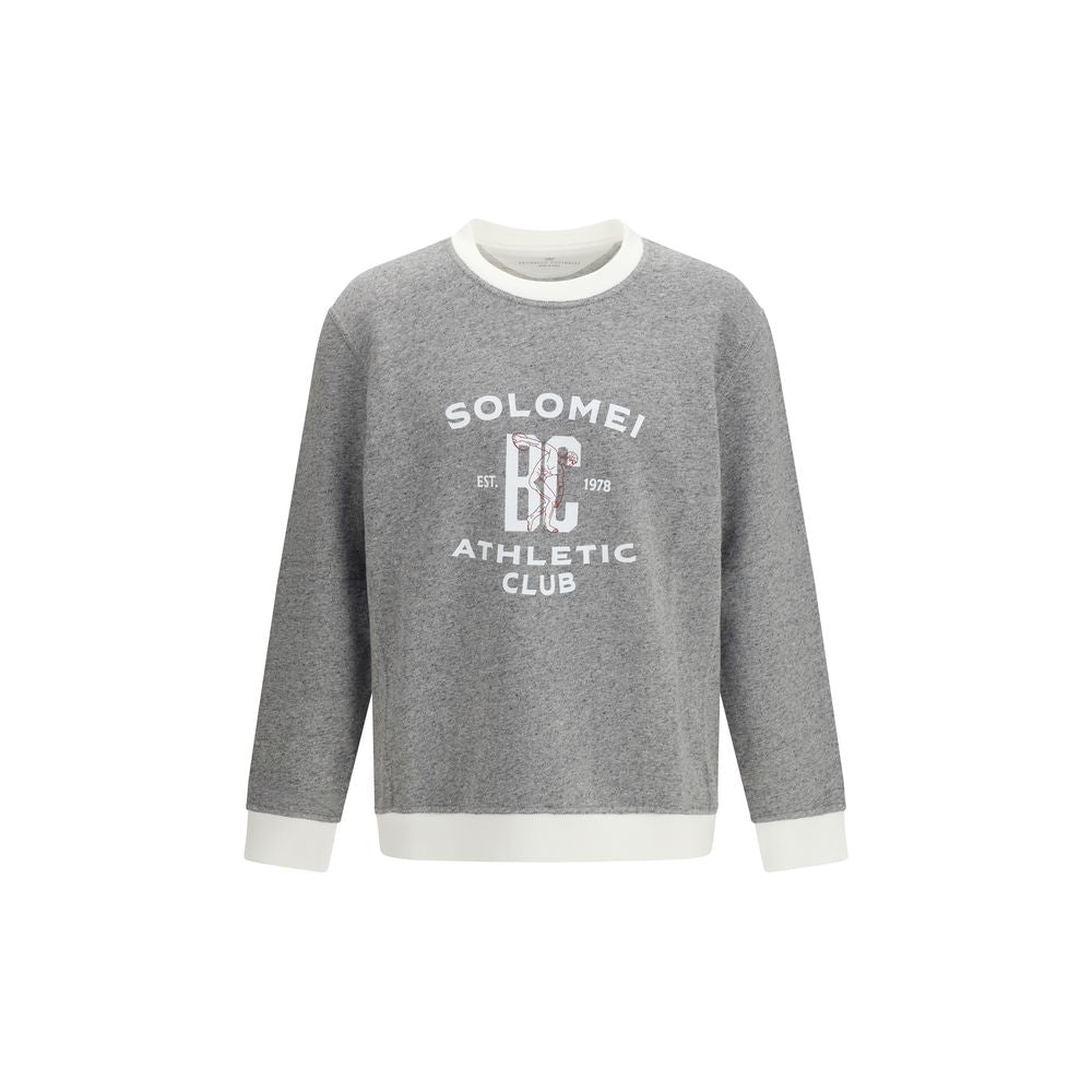 Grey cotton sweatshirt