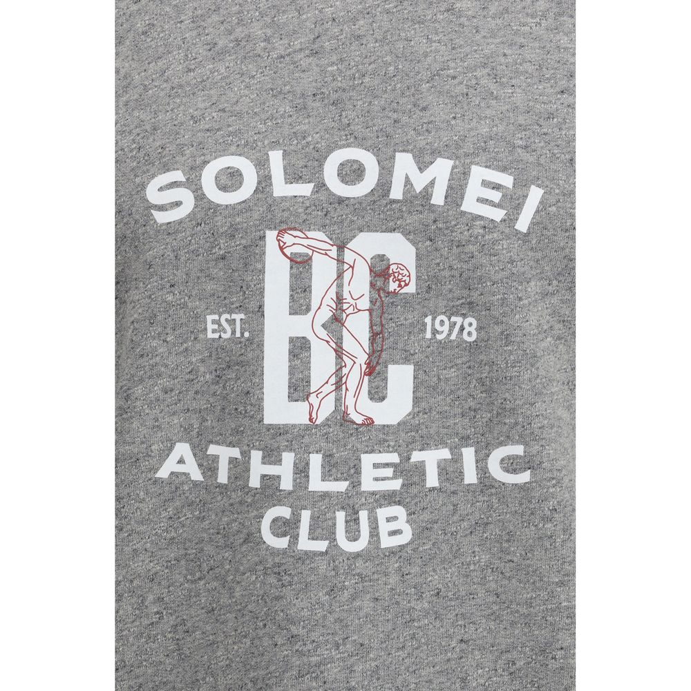 Grey cotton sweatshirt