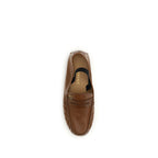 Leather loafers