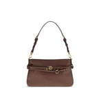 Shoulder bag with logo