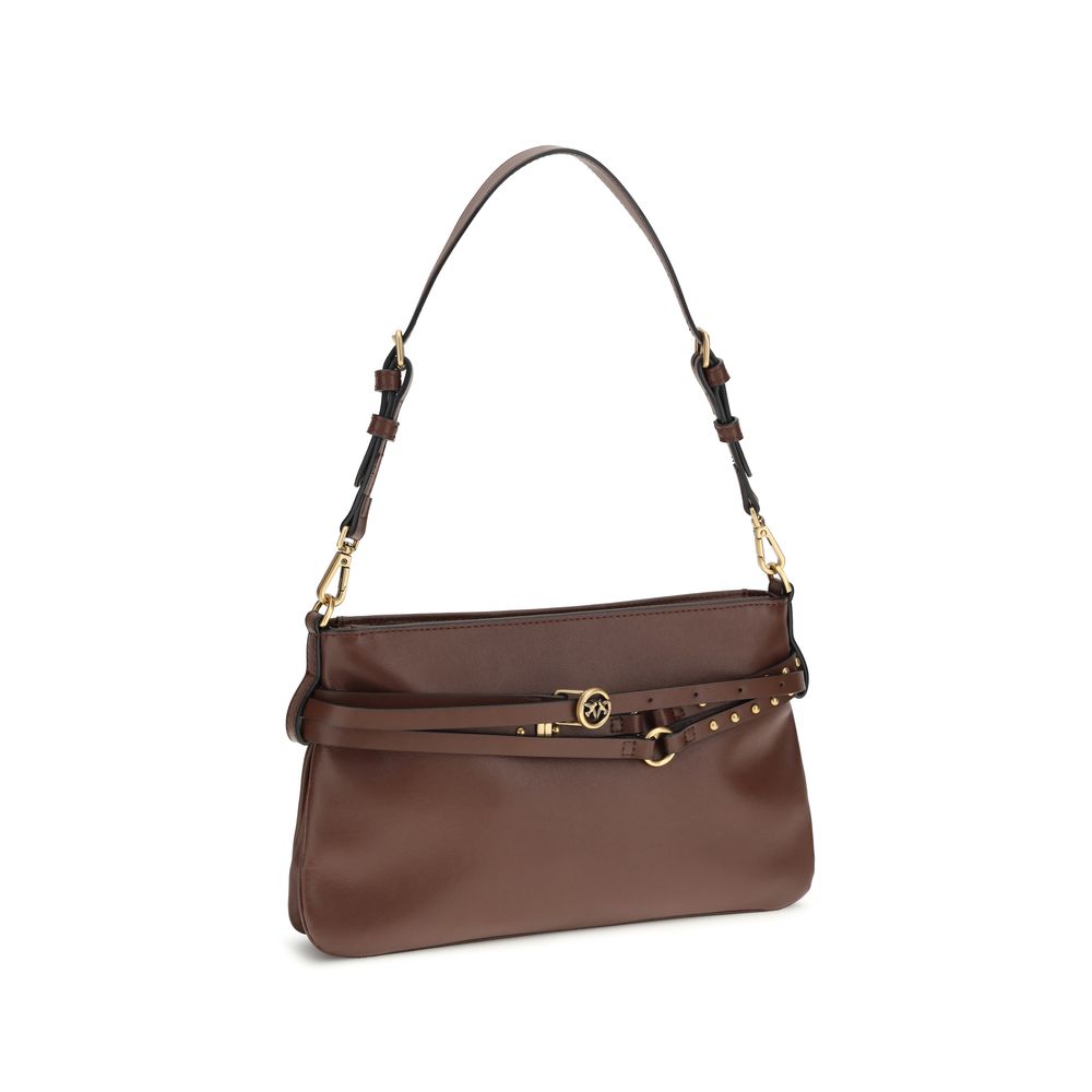 Shoulder bag with logo