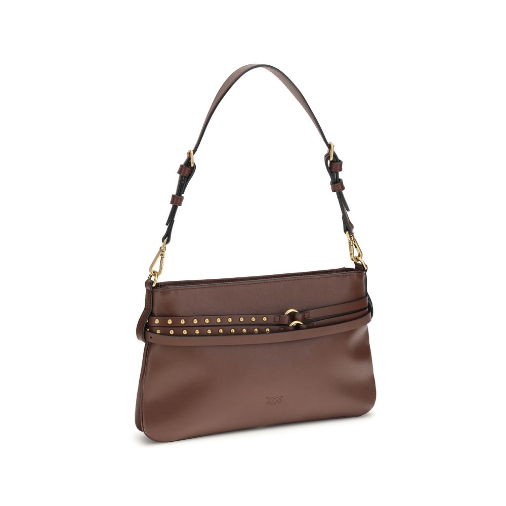 Shoulder bag with logo