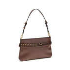 Shoulder bag with logo