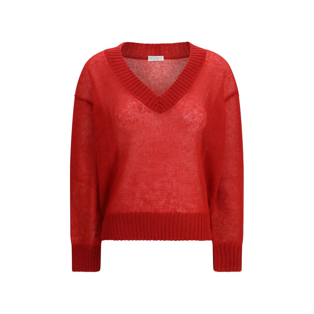Multicolor mohair sweatshirt