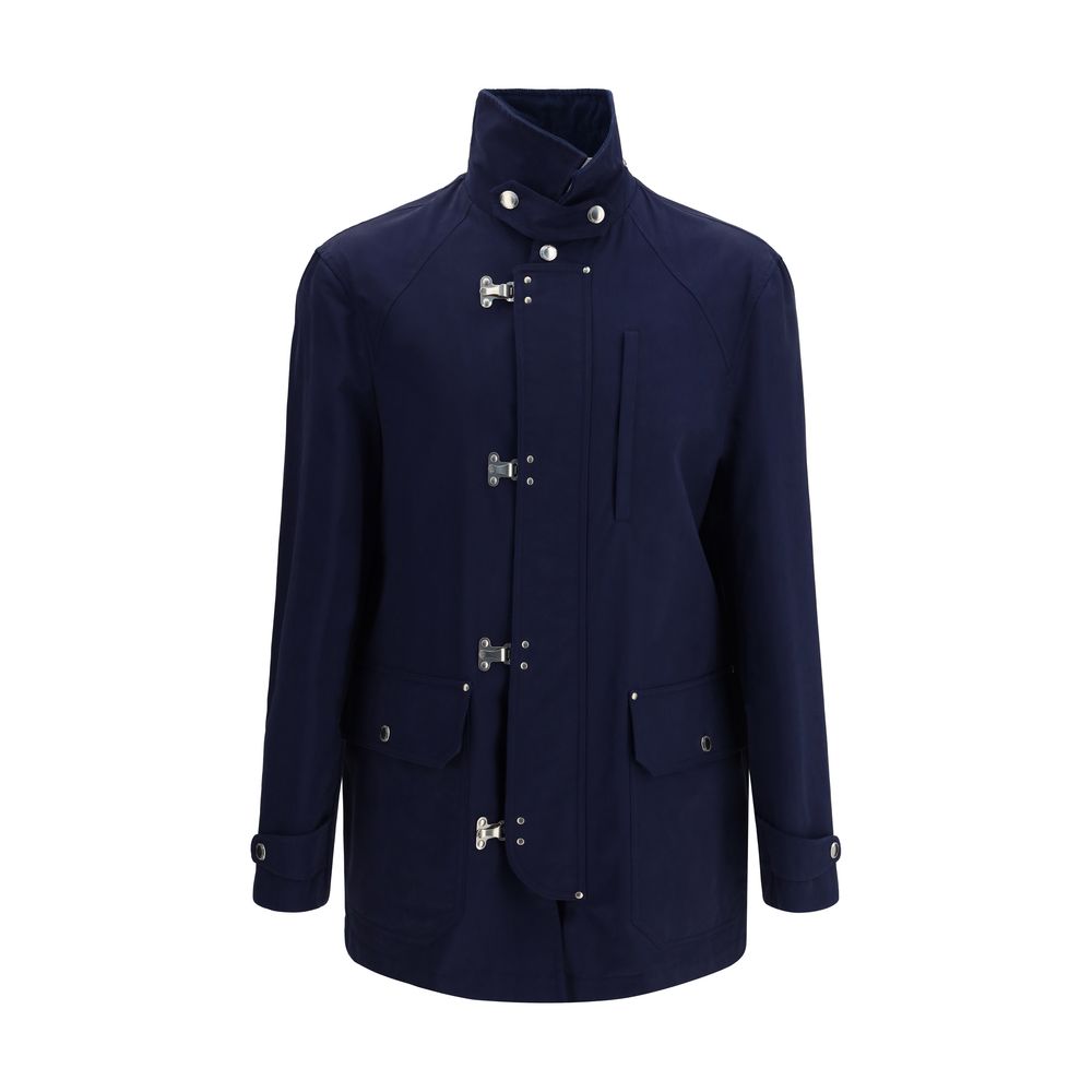 Blue cotton jacket