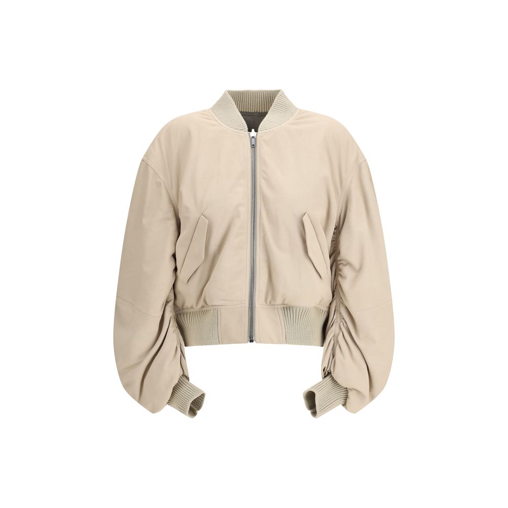 Bomber Secchia in pelle di agnello