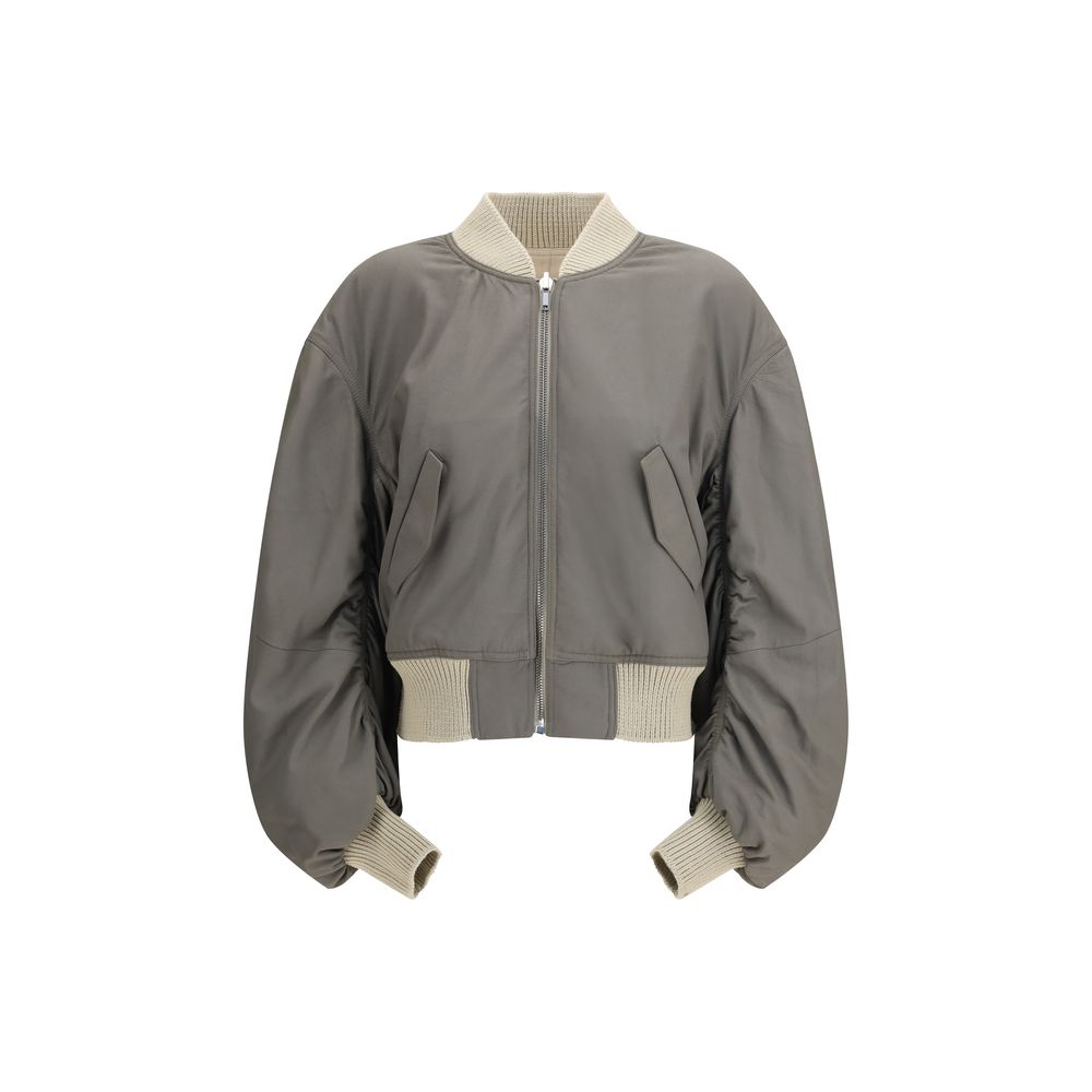 Bomber Secchia in pelle di agnello