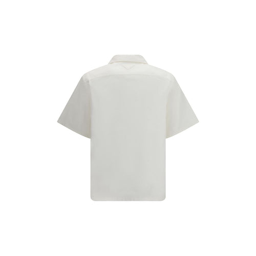 Camicia bianca di cotone