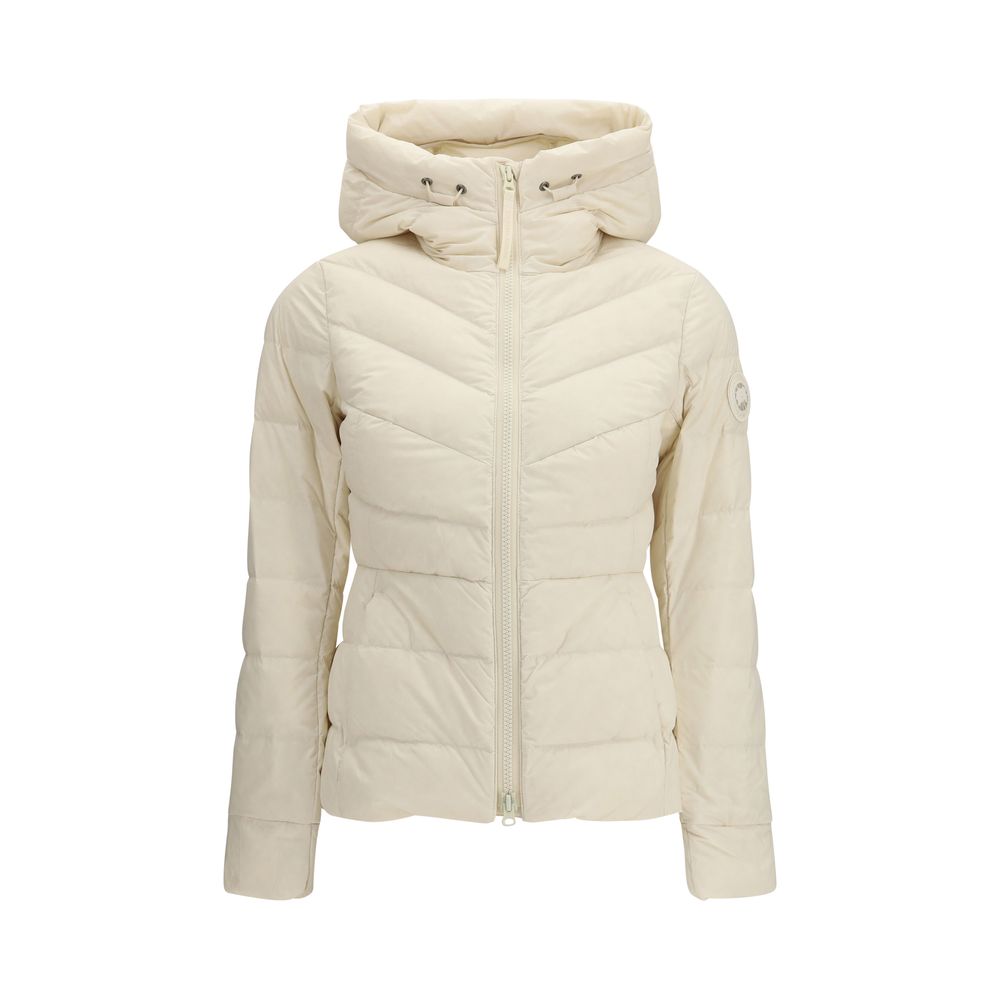 Beige nylon jacket