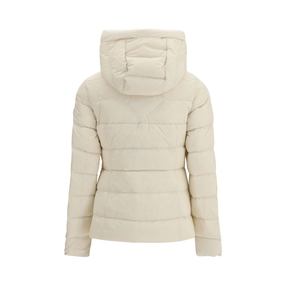 Beige nylon jacket