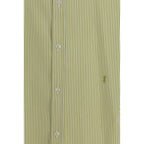 Two-tone cotton shirt